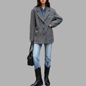 Vintage Eddie Bauer Charcoal Blazer